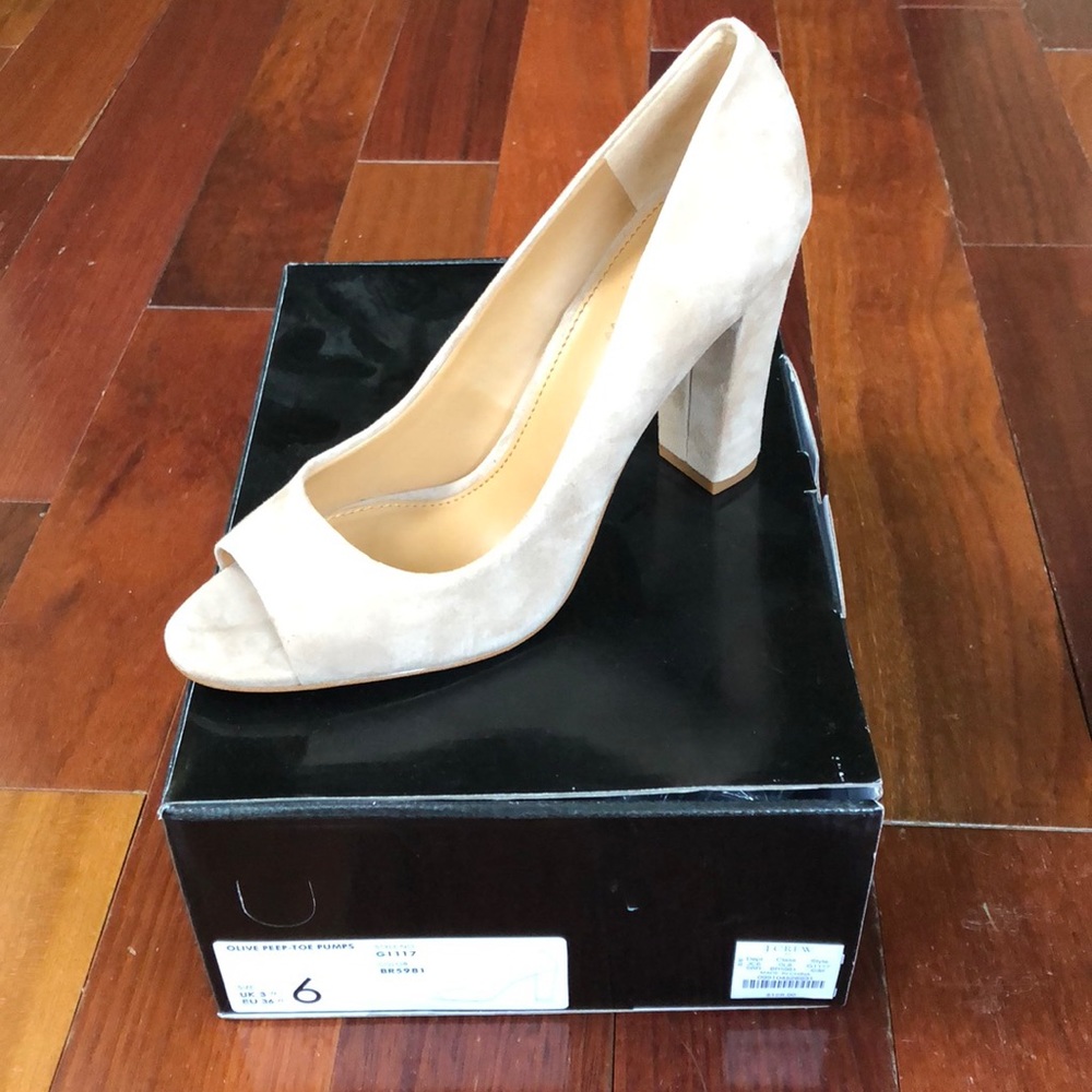 J.Crew Peep-Toe Pump